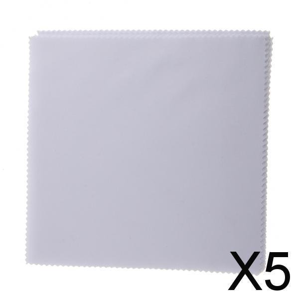 5x10PCS Paño de Limpieza de Microfibra Lentes Pantalla Cámara Limpiador de Lentes 5 piezas