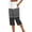 Black, variant on DeHolifer Capris Pants for Women Summer Casual Printed Cropped Pants Side Silt Drawstring Loose Trousers Red L