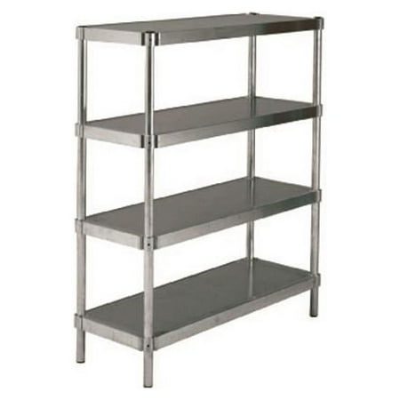 

N206060-4 Complete 4 Tier Shelving Units - 60 x 20 x 60 in.