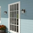 thumbnail image 3 of LNC Farmhouse Outdoor Lantern Wall Sconce with Seeded Glass for Patio,Balcony,Entryway, 3 of 13