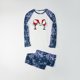 thumbnail image 2 of Conjunto cálido de Navidad para padres e hijos, pijama estampado para el hogar, conjunto de papá de dos piezas Fridja  nalpqowj26317, 2 of 8