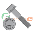 thumbnail image 1 of M10-1.5 x 50 mm Hex Flange Bolts / Non-Serrated / Grade 10.9 / Black Phosphate / DIN6921 (Quantity: 300 pcs), 1 of 1