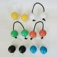 thumbnail image 6 of hengtong 2x African Shaker Rattle Percussion Rhythmic Ball Double Gourd for Beginners, 6 of 9