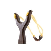 DAC Wooden Slingshot with Dark Brown Finish