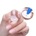 thumbnail image 3 of 9 PCS 2.8CM Clear Jelly Silicone Nail Art Stamper Head Transparent Stamping Polish Transfer Templates Tools Manicure French Tip Tool Nail Stamp Silicone Head Kit, 3 of 6