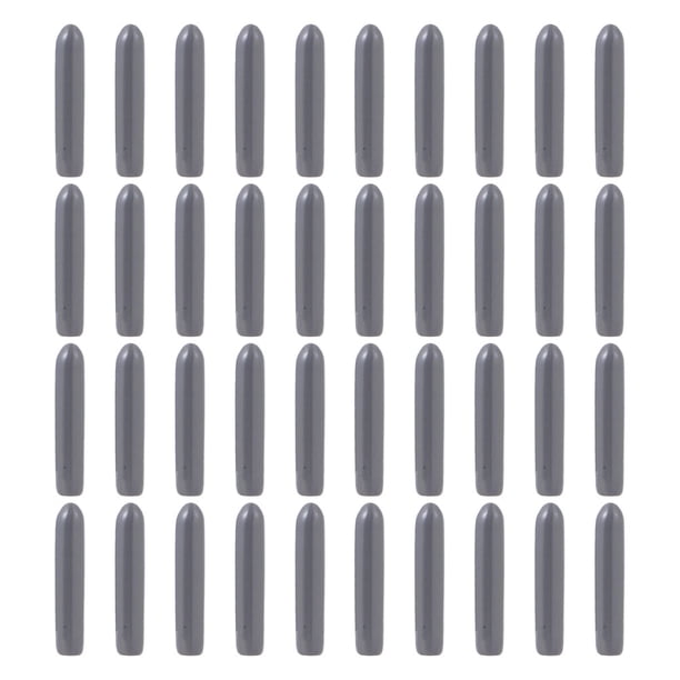 Kit de reparación de rejillas para lavavajillas (50 piezas) con puntas de plástico, protector de rejilla y tapas para los extremos.