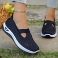 thumbnail image 6 of Women Casual Shoes Slip On Shoes Flat Footwear Daily Shoes Soft Breathable Sole Comfortable For Casual Wear ,Us Size:5.5, 6 of 8