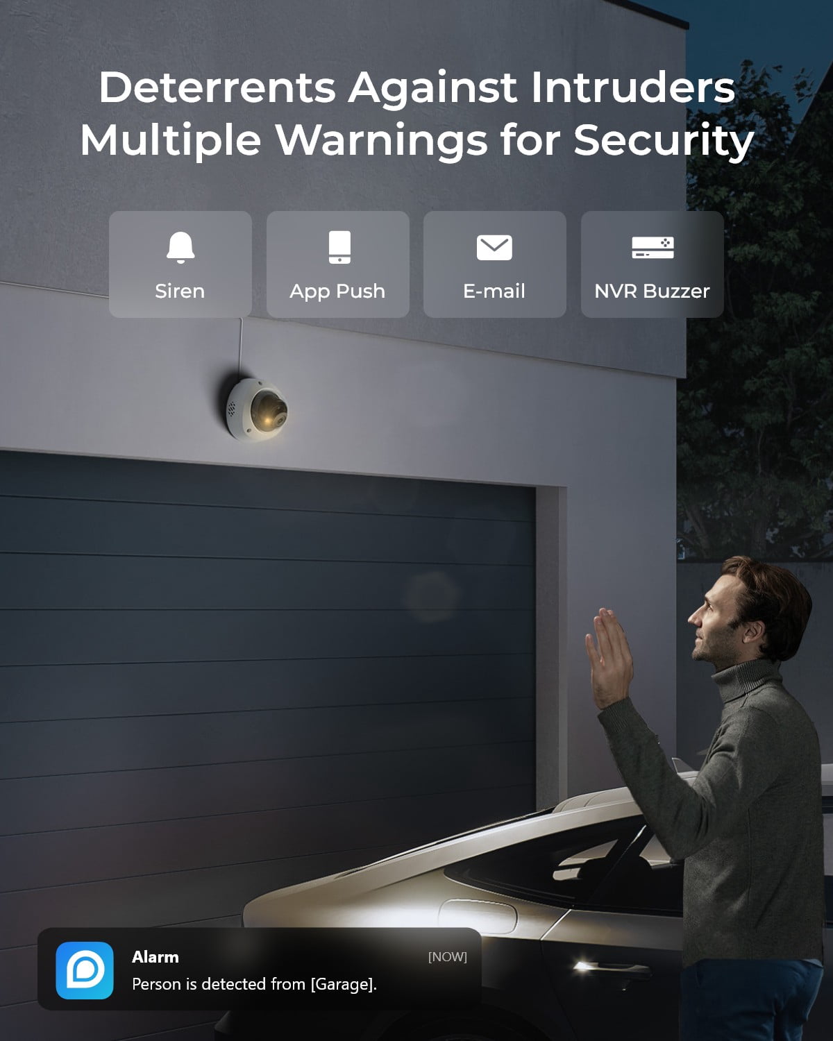 Reolink RLK8-800V4 4K 8MP IK10 PoE Surveillance Security Camera System,125°Spotlight Smart Detection