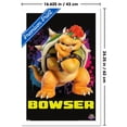thumbnail image 3 of Nintendo The Super Mario Galaxy Movie (2026) - Bowser Wall Poster, 14.725" x 22.375" Framed, 3 of 5