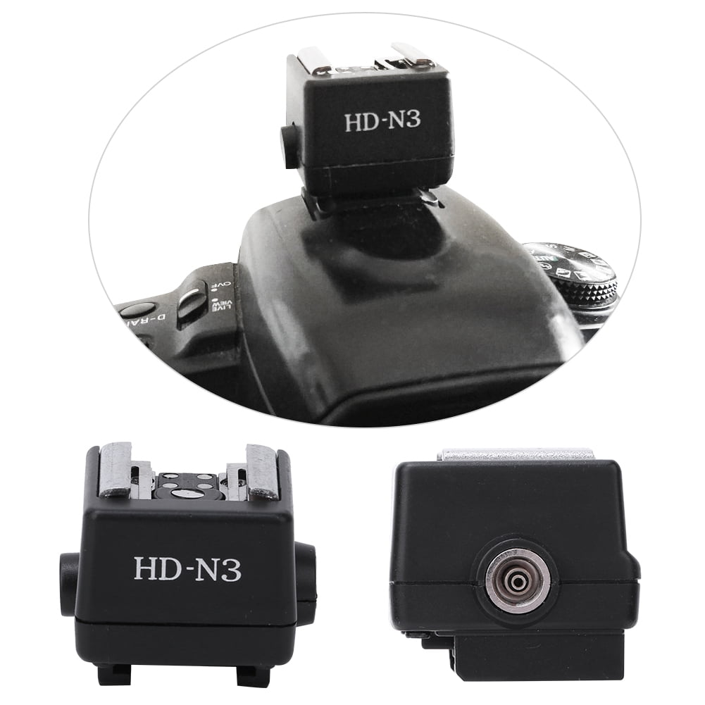 Hot Shoe Adapter Converter HD-N3 Compatible For SONY A700 A350 A300 A200 Camera 