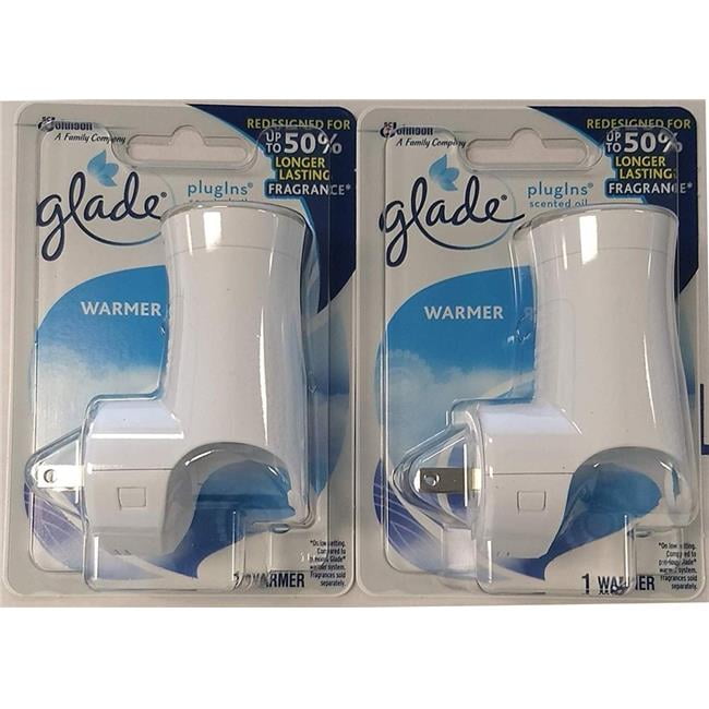 Glade GLADEPLUGIN2PK Plugins Scented Oil Warmer Holder Pack of 2