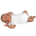 Lonian Silicone Newborn Lifelike Baby Doll, 48cm Full Body, Realistic