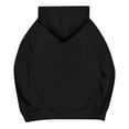 thumbnail image 6 of Valentine's Day Oversized Hoodies Womens I Love You This Much Hoodie Zip-Up Unisex Valentine Holiday Jacket Coat, XL Black, 6 of 7