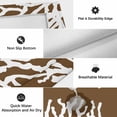 thumbnail image 5 of Coral Brown Outdoor Rug 4x6 Ft, Non Slip Washable Area Rug, White Coastal Ocean Marine Nautical Beach Patio Rugs Carpet Runner, Large Floor Mat for Indoor/Outdoor Deck Porch Camping, 5 of 8