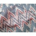 thumbnail image 4 of oneOone Silk Tabby Fabric Chevron Ikat Print Fabric By Yard 42 Inch Wide, 4 of 4