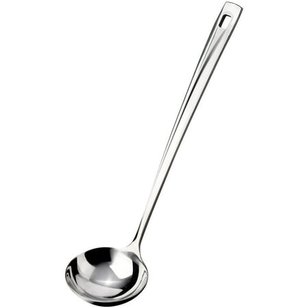 

Unique Bargains Stainless Steel Ladle Spoons for Cooking Dining Spoons 11.6