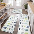 thumbnail image 2 of Colorful Arrow Pattern Kitchen Rugs Sets Of 3,Kitchen Runner Rugs Non Skid Washable,Decorative Kitchen Floor Mats for Kitchen,Sink,Laundry,17"x30"+ 17"x47" + 17"x59", 2 of 6