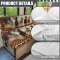 thumbnail image 6 of FOR U DESIGNS Horse Amercian Tribal Print RV Dinette Cushion Covers Wear-Resistan Camper Cushion Slipcover Elastic 2 Seat Sofa Chair Cover 1 Backrest Covers and 1 Bench Covers, 6 of 7