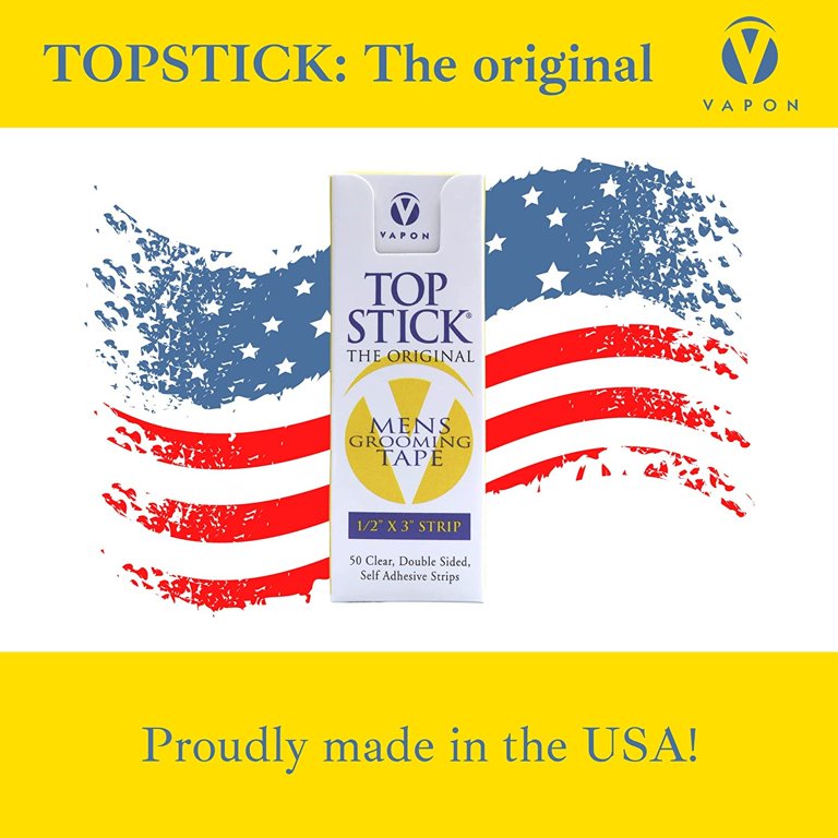 Topstick Clear Adhesive Strips