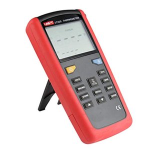 UNI-T UT325 Digital Thermometer Temperature Metre Tester with USB, T1-T2 Dual Input, Alarm and Auto Calibration