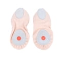thumbnail image 3 of 1 par de zapatos de baile ligeros sin cordones, zapatos de yoga, suela de gimnasio, zapatos de ballet para niños y adultos, talla 23, 3 of 5