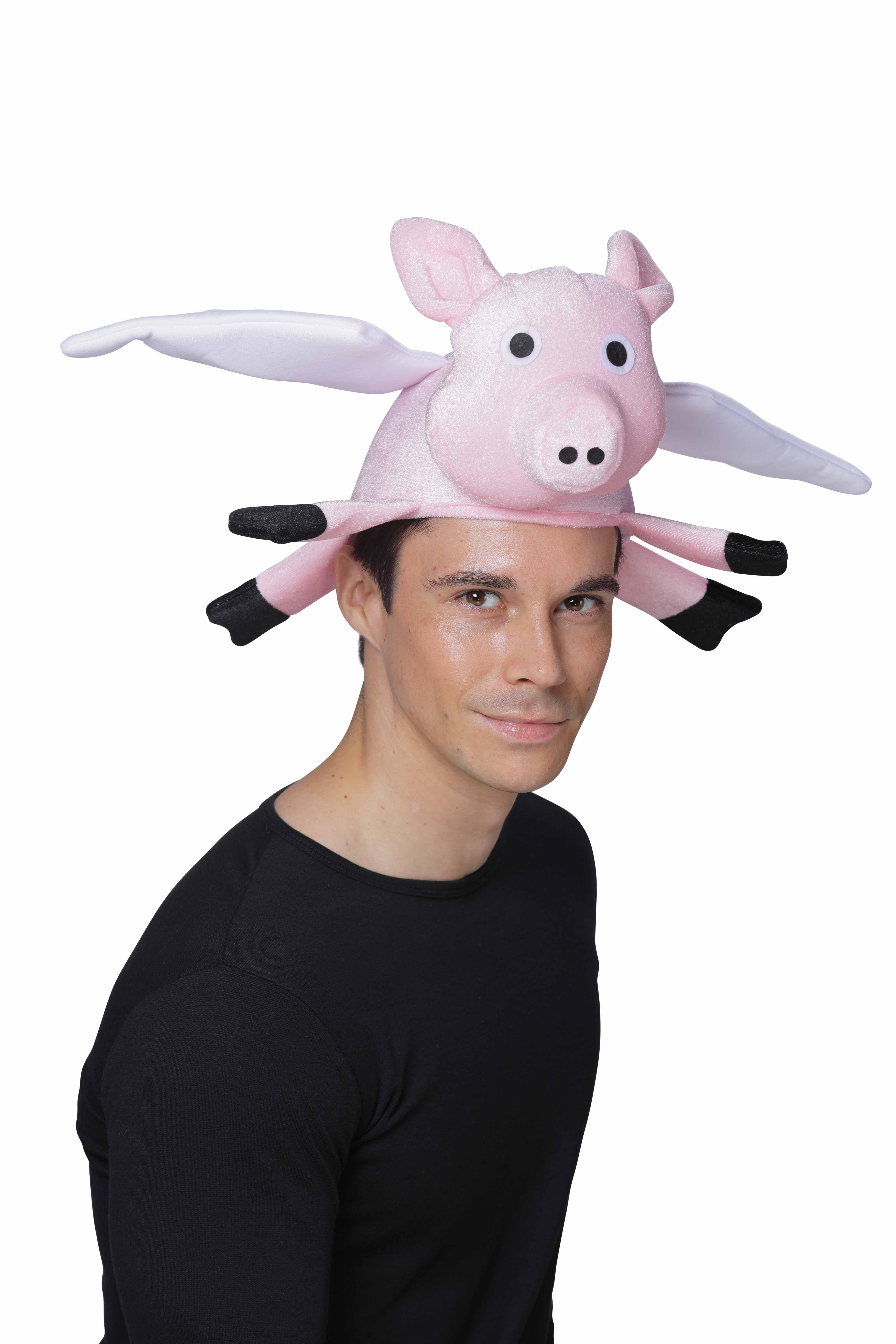 Kids Funny Lovely Flying Pig Hat for Halloween, Masquerade, Cosplay ...