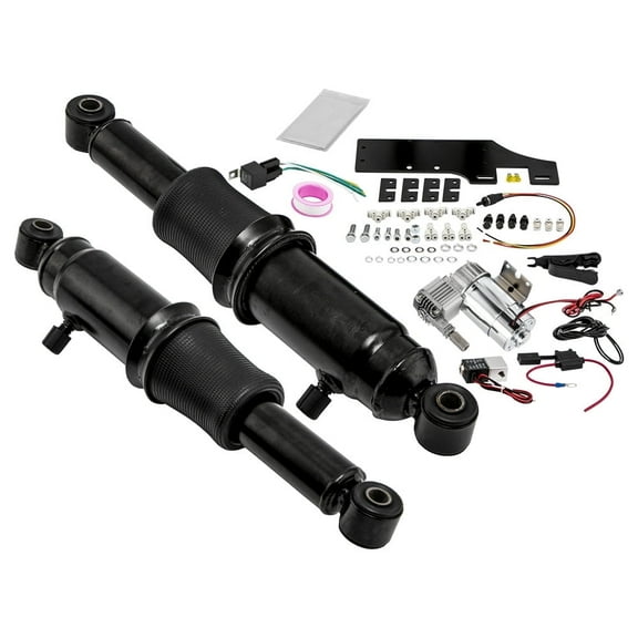 Maxpeedingrods Rear Air Ride Suspension Set For Harley Touring Road King Street Glide 1994-2018