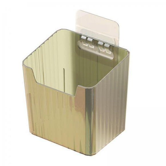 Lipstore 4xStorage Bins for Wall over Cabinet Door Organizer for Towels Potato Cosmetic green
