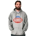 thumbnail image 5 of Vintage Dubble Bubble Gum Double Logo Hoodie Sweatshirt Women Men Brisco Brands S, 5 of 6
