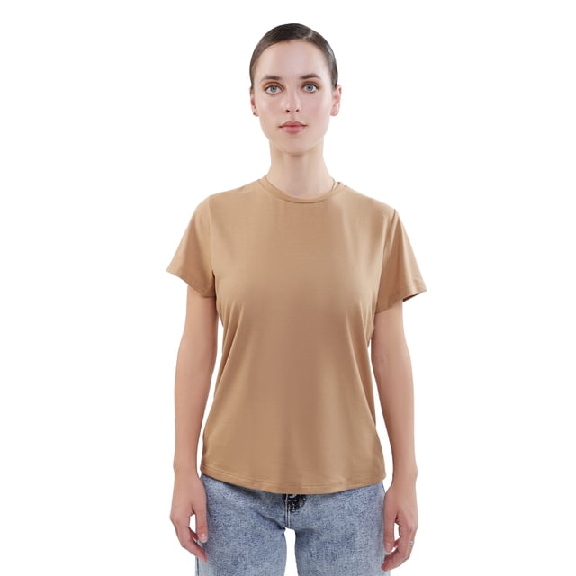 FACEBUG Mujer Playera Manga Corta Facebug Juvenil