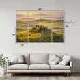 thumbnail image 2 of 8 Pack Art Acoustic Panels Sound Absorbing Tuscany Italy Orcia Hill Olive Tree Dawn Decorative Soundproof Wall Panels Self Adhesive for Nursery Game Room Office Bedroom Italy Lover 48"x32", 2 of 7