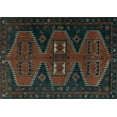 thumbnail image 1 of Ahgly Company Indoor Rectangle Persian Light Blue Traditional Area Rugs, 8' x 12', 1 of 4