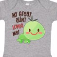thumbnail image 4 of Inktastic My Great Aunt Loves Me Cute Turtle Boys or Girls Baby Bodysuit, 4 of 5