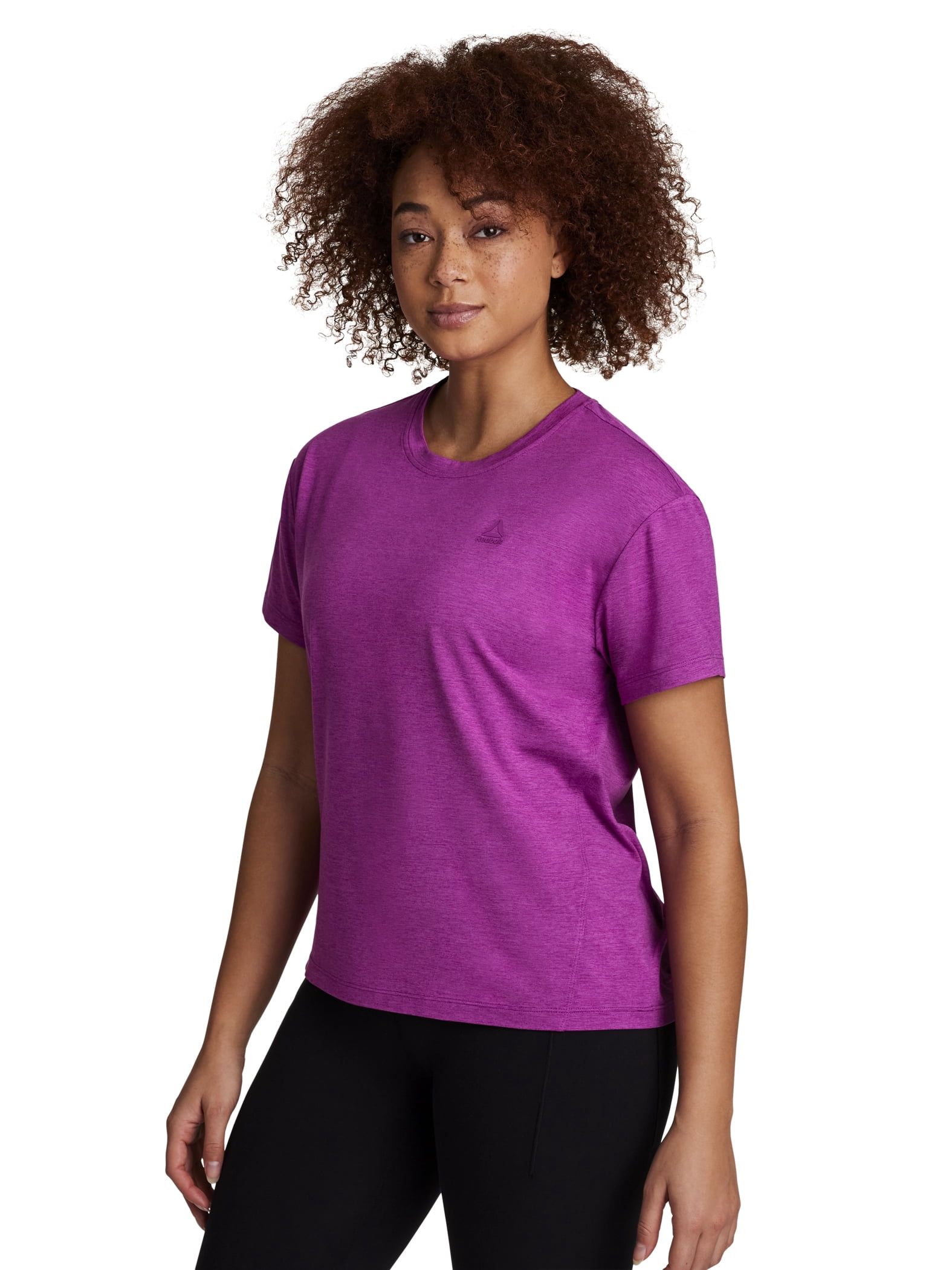 Reebok Women's Legacy 2.0 Meet and Greet Short Sleeve Top, Sizes XS-4X