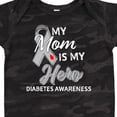 thumbnail image 4 of Inktastic My Mom is My Hero Diabetes Awareness Boys or Girls Baby Bodysuit, 4 of 5
