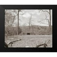 thumbnail image 2 of Ludwig, Alicia 14x12 Black Modern Framed Museum Art Print Titled - Sepia Farm Study II, 2 of 5
