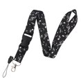 thumbnail image 2 of NIBOLOG Multifunctional Anti-Lost Lanyard with Lobster Buckle Double-sided Printing Pattern High Strength Webbing Lanyard Universal for ID Card Keys Mobile Phone Sports Whistle, 2 of 8