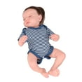 thumbnail image 1 of Muñeca De Silicona Realista Con Ojos Cerrados, Muñecas Para Bebés Recién Nacidos, Tacto Realista, Lavable, Resistente Al Agua Para Niños, 1 of 8