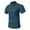 Dark Blue, variant on Henley Shirts for Men Summer Casual Short Sleeve Stand Collar Button Tee Shirt with Pocket Beach Vacation Textured Top White M