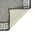 thumbnail image 2 of hometrends Grey Paisley Bath Rug, 2 of 3