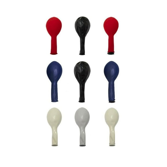 CHENMEI Guirlande de Ballons Rouges Doublement Rembourrée Rouge Blanc Bleu Trousse d'Arche en Latex pour Anniversaire Patriotique Décoration de Remise des Diplômes de Baseball