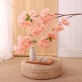 thumbnail image 3 of Visland Cherry Blossom Flowers Artificial Silk Cherry Blossom Branches for Home Garden Wedding Party Event Spring Decor, 3 of 8