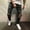 Black, variant on Dpytoraw Male Jeans Ripped Slim Pants Trousers And Trousers