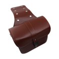 thumbnail image 1 of Speravity 1 par de bolsas de cuero PU para sillín de motocicleta, portátil, desmontable, impermeable, Color sólido, almacenamiento elegante, bolsa para Accesorios para motos Marrón Speravity VI016886-02, 1 of 6