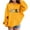 Yellow, variant on Lorytime Christmas Hoodies for Kids Boys Girls Printed Sweatshirt Long Sleeve Pullover Drop Shoulder Cute Tops 13 Years