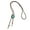 brown, variant on Braided Leather Cord Bolotie with Turquoises Pendant Adjustable String Necktie Necklace for Men's Wardrobe Casual Wear