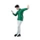thumbnail image 3 of Figuras de personas en miniatura Hugo 1/64 camiseta verde, 3 of 10