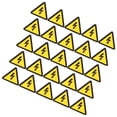 thumbnail image 2 of 25 Sheets of Warning Electric Shocks Signs Electric Shocks Warning Stickers Label Decals, 2 of 7
