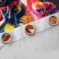 thumbnail image 4 of Erosebridal Teens Football Gamer Blackout Curtains Set of 2 (52x84 Each),Sport Graffiti Splash Window Curtains for Boys Girls,Luxury Bedroom Decor, 4 of 6