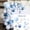 ST-08, variant on Blue Balloon Chain Combo Pack - Ideal for Birthday, Wedding, and Celebration Decorations